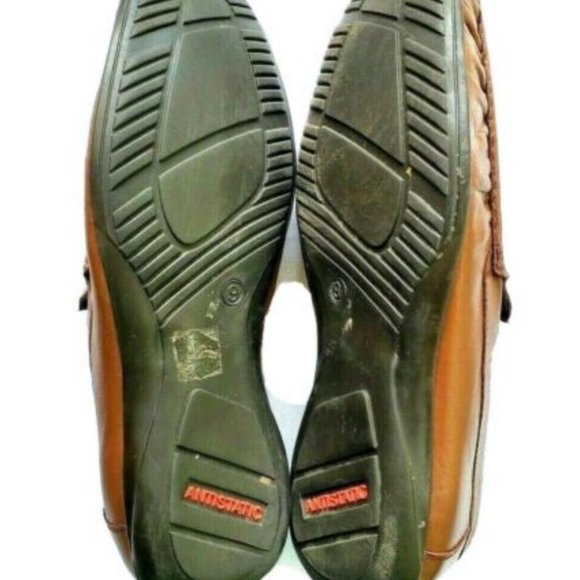 Tansmith Loafer Mens Leather Brown Full Grain 9M - Picture 4 of 9